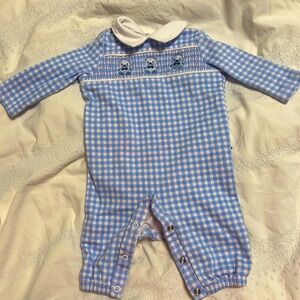 Brand new crown and ivy smocked romper